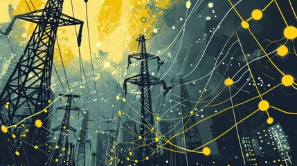 Blockchain in the Energy Sector: Power Grids and Chains and conceptual metaphors of Sustainability and Distribution