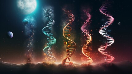 DNA Dance: A Genetic Journey Through the Months Generative AI