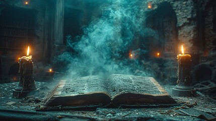 Spooky Book of Secrets Generative AI