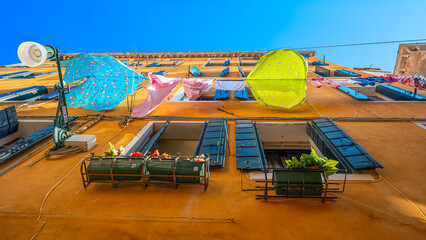 Fototapeta premium Beautiful Venice, canals and historic buildings 