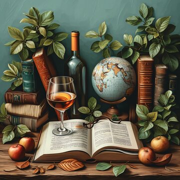 Wine and Words: A Literary Getaway Generative AI