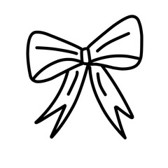 Hand Drawn Bow