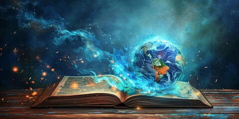 A Book of Dreams: A Journey Through the Cosmos Generative AI