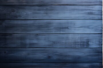 Moody indigo and dark gray stripes on a minimalist wooden canvas, flat lay with a sophisticated and dramatic composition for text. - obrazy, fototapety, plakaty