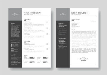 Modern Clean Resume Cv Template