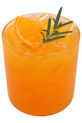 Iced orange juice