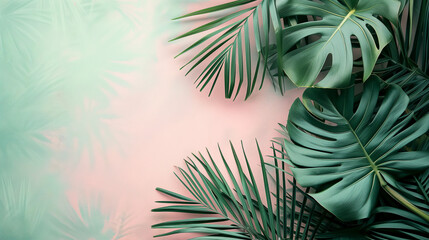 Fototapeta premium Palm tree branches.
