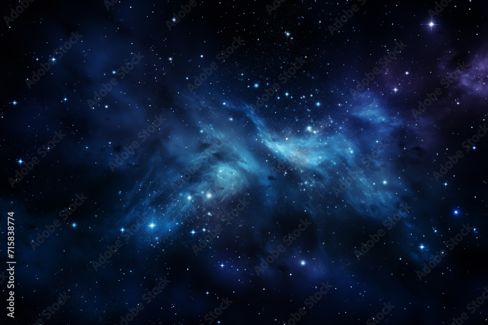 Canvas Prints abstract cosmos background. space dark background with fragment of our galaxy