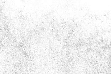 Black and white pattern. Worn paper effect backdrop. Overlay texture stamps with torn. Old paper. Grunge design element. Vector illustration.	
