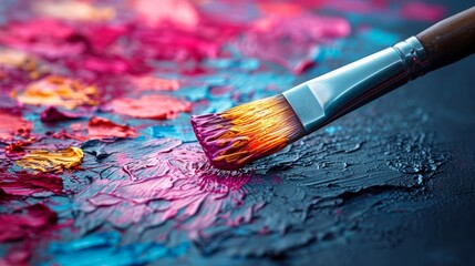 Fototapeta premium The Canvas of Influence: Painting Marketing Success