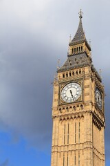 Fototapeta na wymiar Big Ben clock in London