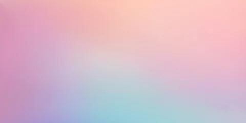 Fotobehang Soft gradient of pastel colors blending seamlessly in a serene and calming abstract background © BackgroundWorld