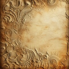 Grunge paper background with abstract pattern. Old paper texture.