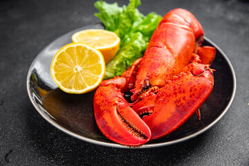 lobster fresh seafood tasty eating cooking appetizer meal food snack on the table copy space food