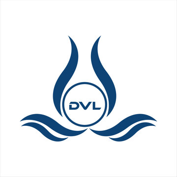 DVL letter technology logo design on white background. DVL creative initials letter business logo concept. DVL uppercase monogram logo and typography for technology, business and real estate brand.
