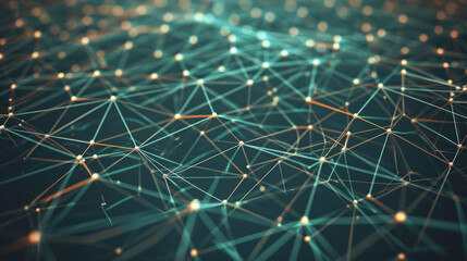 Connective Threads: E-commerce's Network Symphony Unveiled. Generative AI - obrazy, fototapety, plakaty