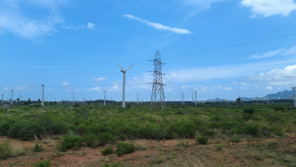 Muppandal wind farm, kanyakumari, Tamil Nadu 
