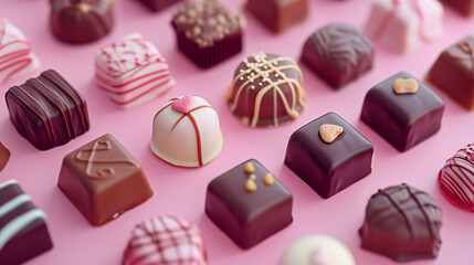 chocolate Valentine's Day theme