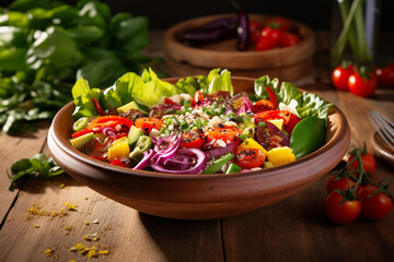 Healthy Fresh Salad.