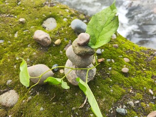 Naklejka premium Naturaleza y Rocas