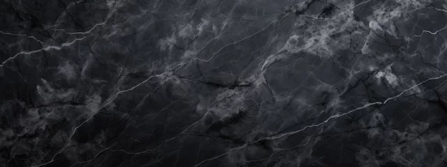 Foto op Plexiglas Luxury black marble background. Modern banner © Ilmi