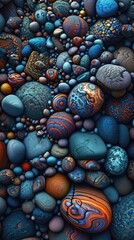 Beach Stones - Colorful Stones
