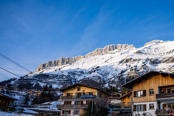 Village de La Giettaz en Savoie