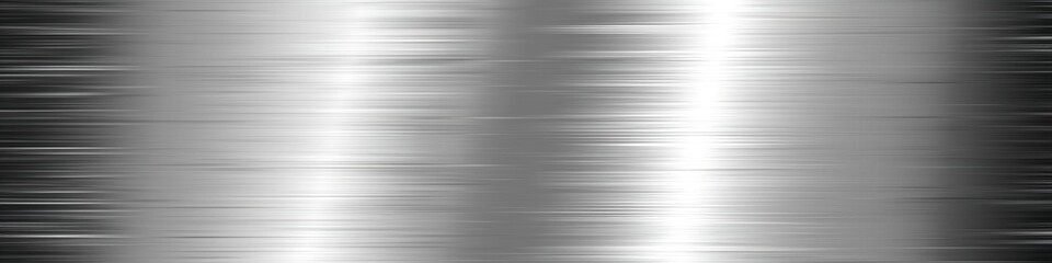 Obraz premium Silver Gleam: Shiny and Bright Metal Texture Background Design