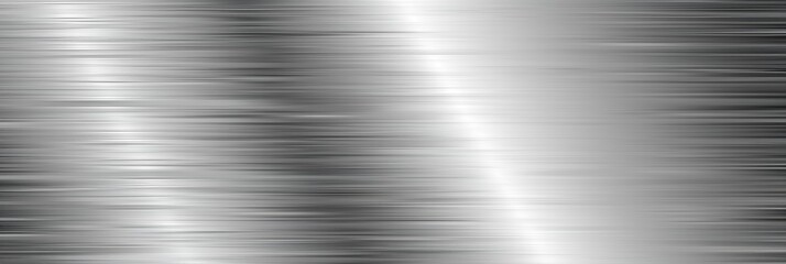 Radiant Alloy: Shining Silver Metal Texture Background Design