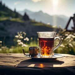 Tea Time: A World of Flavor and Aroma - obrazy, fototapety, plakaty