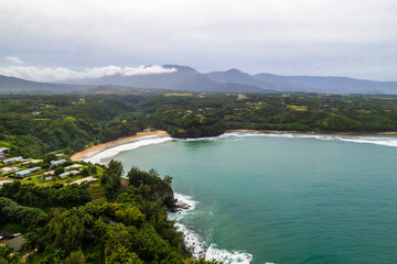 Fototapeta na wymiar A Hawaiian beach 