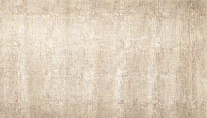 beige or undyed linen fabric texture background - obrazy, fototapety, plakaty