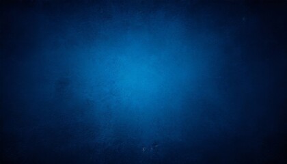 dark blue background texture with black vignette in old vintage textured border design dark elegant teal color wall with light spotlight center - obrazy, fototapety, plakaty