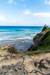 a rocky beach in hawaii 