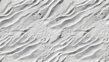seamless white sandy beach or desert sand dunes texture overlay boho chic western theme summer vacation repeat pattern background grayscale displacement bump or height map 3d rendering - obrazy, fototapety, plakaty