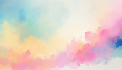 abstract bright watercolor background pastel colors