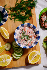 Swedish  shrimp salad skagenrora