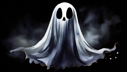 white spooky ghost 