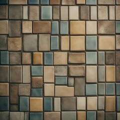 tiles background  A vintage tile background with a natural and elegant texture and a variety of colors 