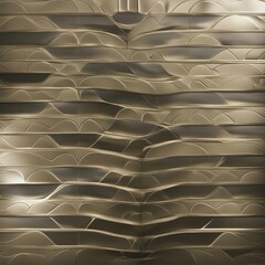 background with waves A close up of an abstract art deco background with a smooth and shiny surface and a tile element 