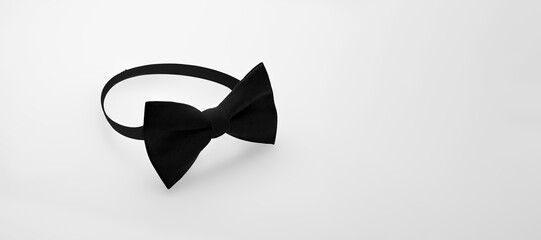 Bow tie on white background.