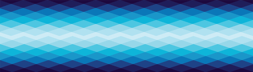 Obraz premium Abstract triangle Generative Art background illustration