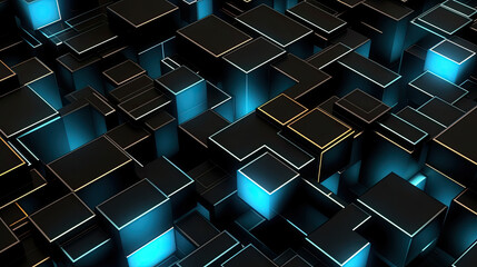 Black Modern Background Geometric