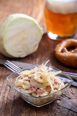 bavarian cabbage salad - 715915196