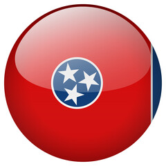 Tennessee flag button.
