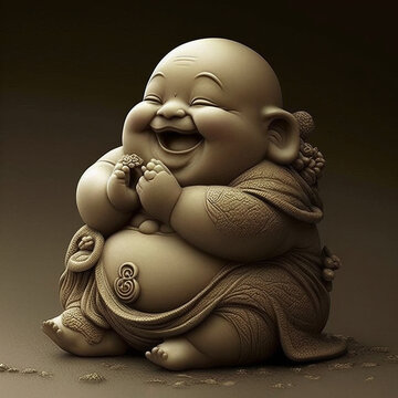 cute laughing buddha pictures