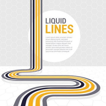 Retro prospective lines background.