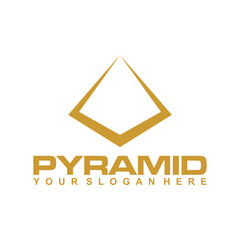 Pyramid logo and logogram