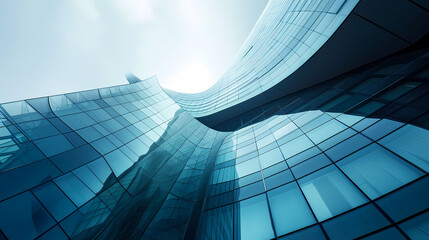 Futuristic Corporate Headquarters with Cutting-Edge Business Architecture