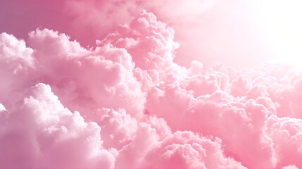 pink sky with clouds